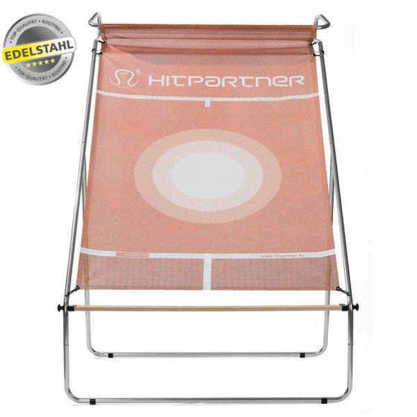 Tennisballwand HitPartner rot Pro Version Edelstahl